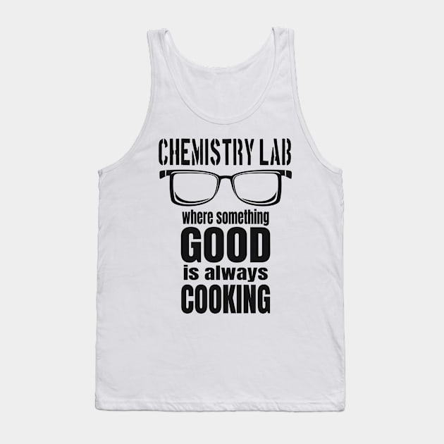 Chemist Laboratory Funny Chemistry Tank Top by Foxxy Merch